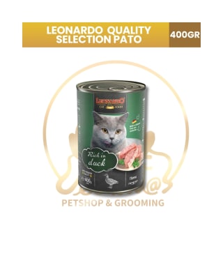 LEONARDO CAT QUALITY SELECTION DUCK x 400gr