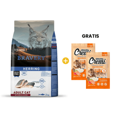 BRAVERY HERRING ADULTO ESTERILIZADO