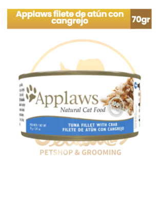 Applaws filete de atún con cangrejo