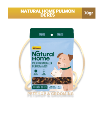 NATURAL HOME TREATS PULMON DE RES 70gr