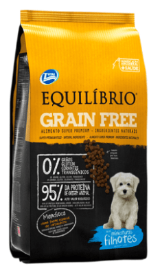 EQUILIBRIO PUPPY CACHORROS GRAIN FREE RAZAS TOY Bolsa x 1.5 Kg.