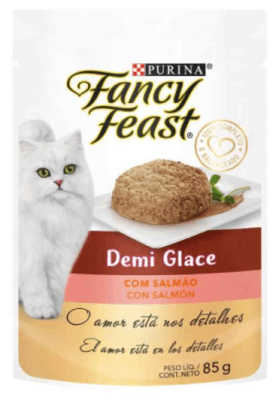 Fancy Feast Demi Glace Salmon 15x85g