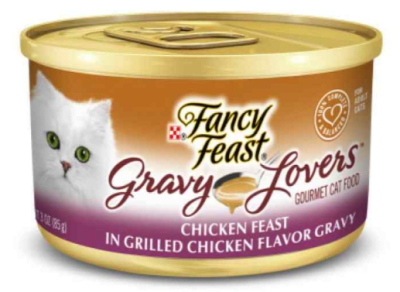 Fancy Feast Gravy Lovers A La Parrilla Sabor Festival De Pollo En Salsa Y Otros 85 g
