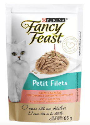 Fancy Feast Pouche Petit Filets Salmón 85 gr