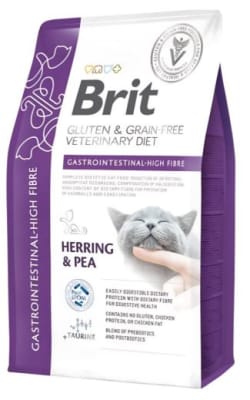BRIT VD GASTROINTESTINAL HIGH FIBRE PARA GATO 2KG