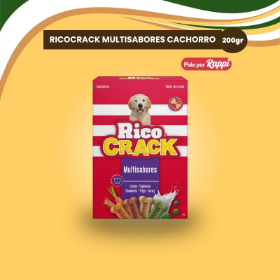 RICOCRACK MULTISABORES CACHORRO Caja x 200 gr.