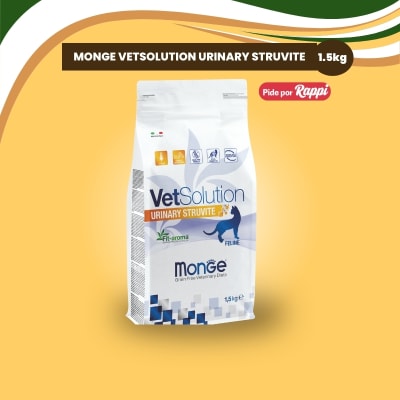 MONGE VET SOLUTION URINARY STRUVITE 1.5Kg