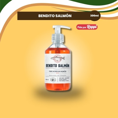 ACEITE BENDITO SALMON Botella x 300 ml.