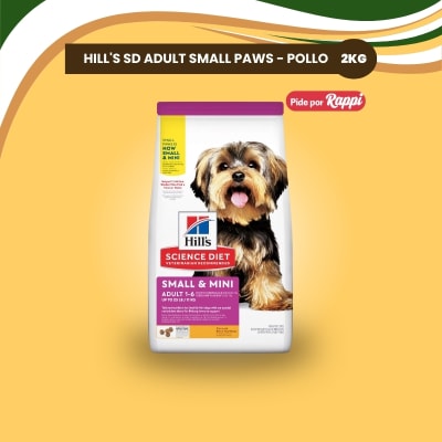 HILL'S SCIENCE DIET ADULT SMALL PAWS – POLLO 2KG