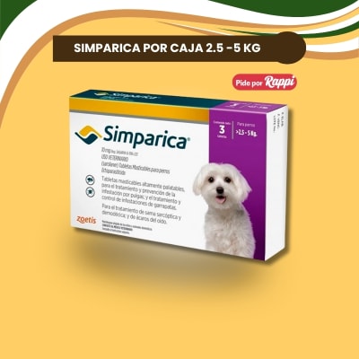 SIMPARICA 20 mg 5 - 10 kg