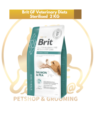 BRIT GF VET DIETS DOG STERILISED 2KG.