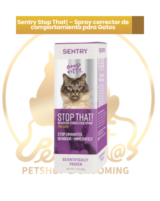 Sentry Stop That! - Spray corrector de comportamiento para Gatos