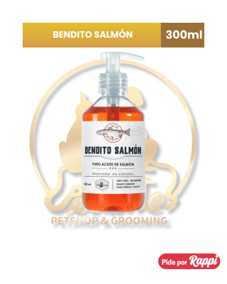 ACEITE BENDITO SALMON Botella x 300 ml.