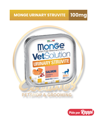 MONGE VS FELINE URINARY STRUVITE 100 gr.