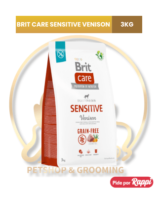 BRIT CARE SENSITIVE VENISON 3 KG