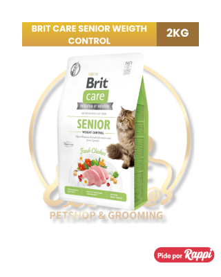 Brit Care Cat Senior Weight Control 2 Kg