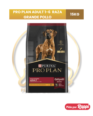 PRO PLAN ADULTO RAZA GRANDE POLLO