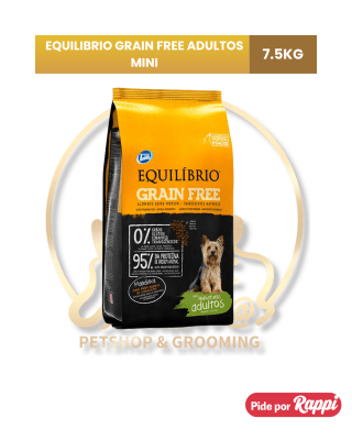 EQUILIBRIO Grain Free Adult Dog Small Breeds Bolsa