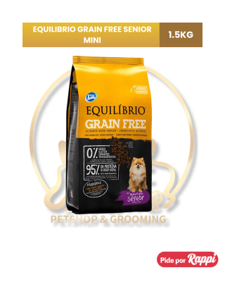 EQUILIBRIO GRAIN FREE SENIOR RAZAS TOY