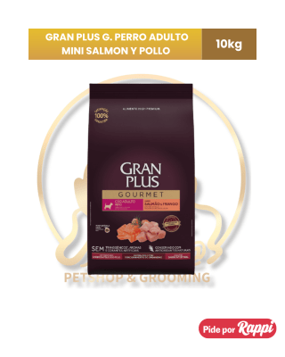 GRAN PLUS G. PERRO ADULTO MINI SALMON Y POLLO