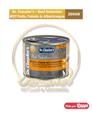 Dr. Clauder's - Best Selection #07 Pollo, Faisán & Albaricoque