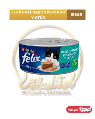 FELIX PATÉ PESCADO Y ATÚN 156GR