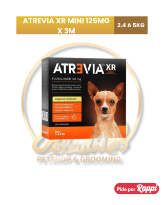 ATREVIA XR Mini 125mg – Perros de 2 a 4.5kg