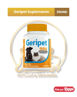 Geripet X 30 Suplemento para perros y gatos senior