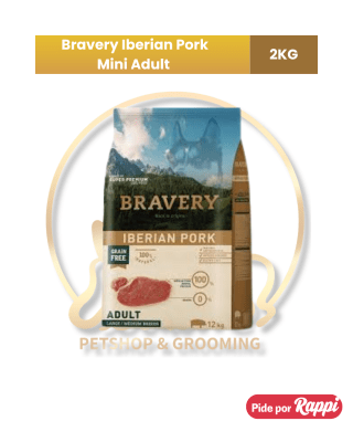 Bravery Iberian Pork Mini Adult Small Breeds 2KG