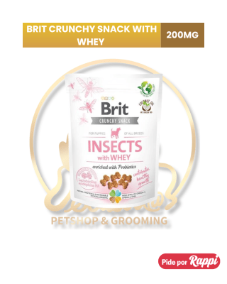 BRIT CRUNCHY SNACK WITH WHEY 200GR