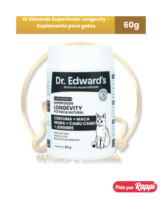 Dr Edwards Superfoods Longevity - Suplemento para gatos