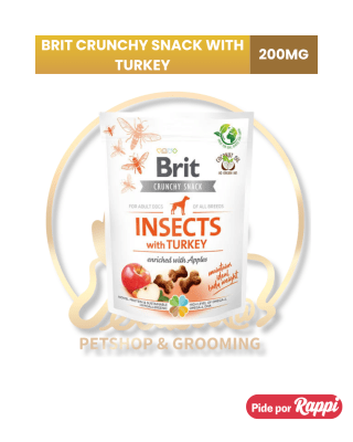 BRIT CRUNCHY SNACK WITH TURKEY 200 GR