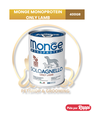 MONGE MONOPROTEIN CORDERO 400GR