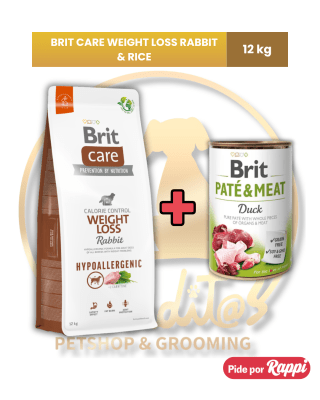BRIT CARE WEIGHT LOSS RABBIT & RICE
