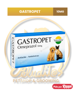 GASTROPET OMEPRAZOL 10MG