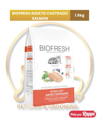BIOFRESH GATO CASTRADO SALMON 1.5
