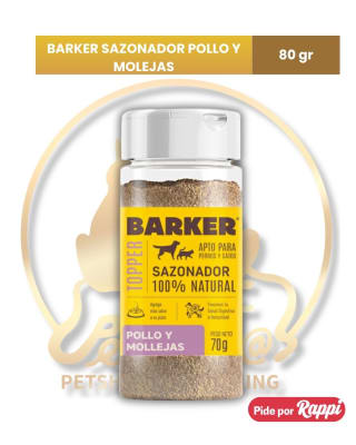 BARKER SAZONADOR POLLO Y MOLEJAS