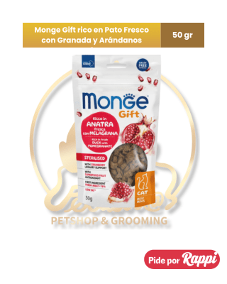 Monge Gift ricco in Anatra 50gr