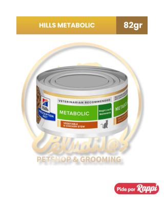 Hills Prescription Diet Feline Metabolic 82gr