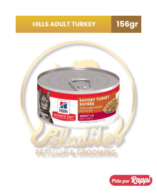 Hills Feline Adult Turkey X 156 Gr