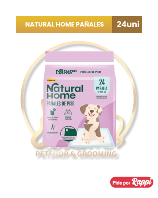 NATURAL HOME (24 pañales)