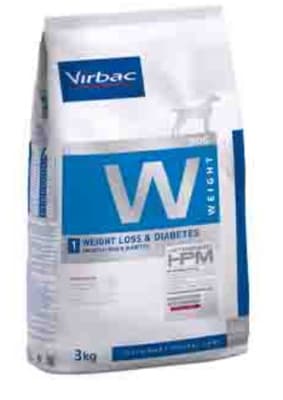 VIRBAC DOG WEIGHT LOSS Y DIABETES 3 Kg