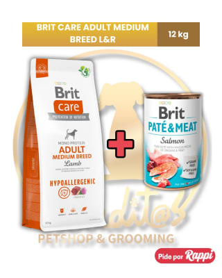 BRIT CARE ADULT MEDIUM BREED L&R