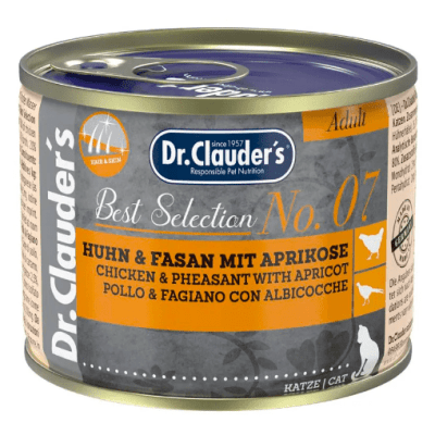 Dr. Clauder's - Best Selection #07 Pollo, Faisán & Albaricoque