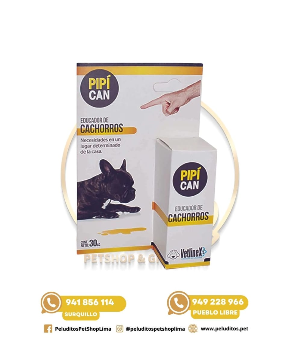 PIPÍ CAN – EDUCADOR PARA CACHORROS – FRASCO X 30CC1