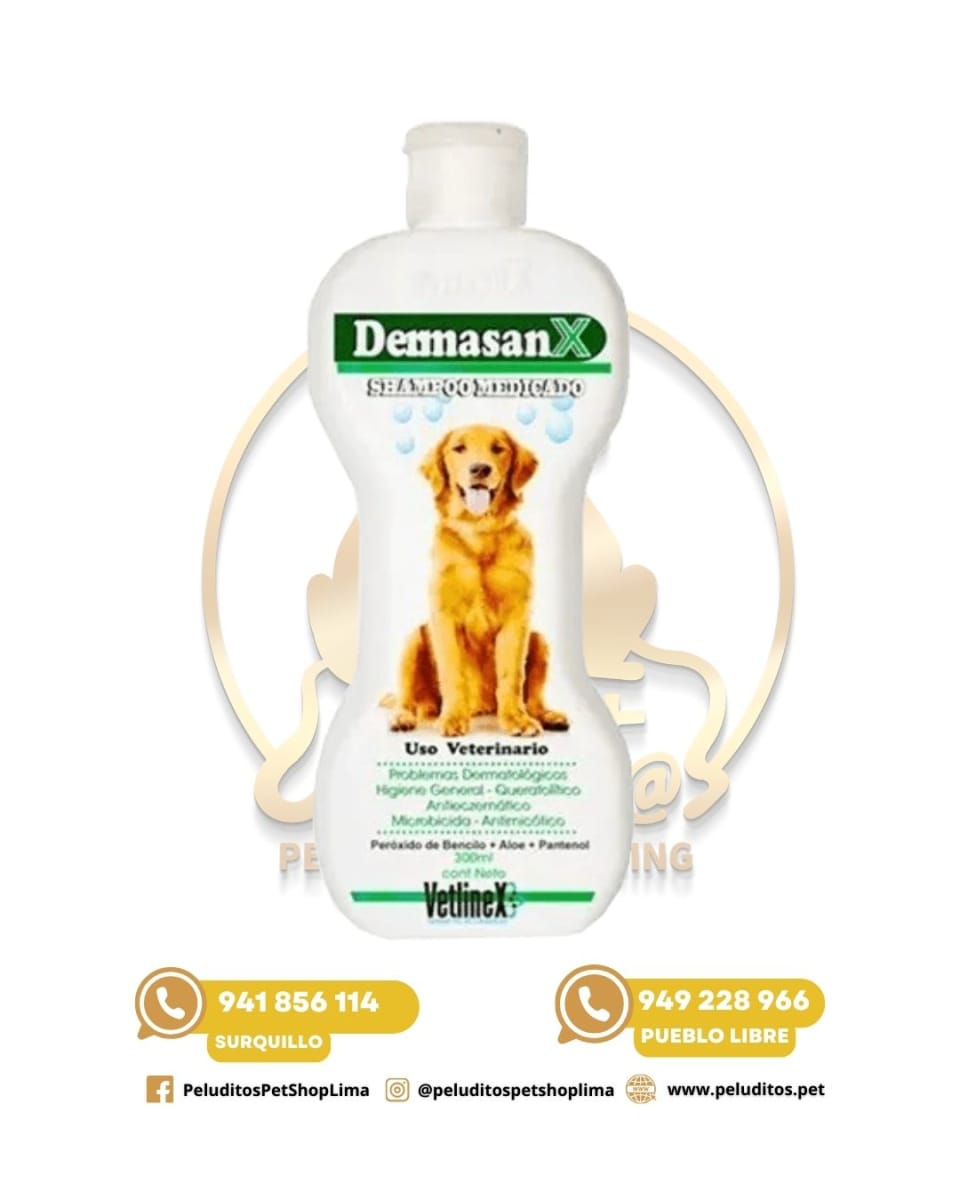 VETLINEX SHAMPOO MEDICADO x300ml2