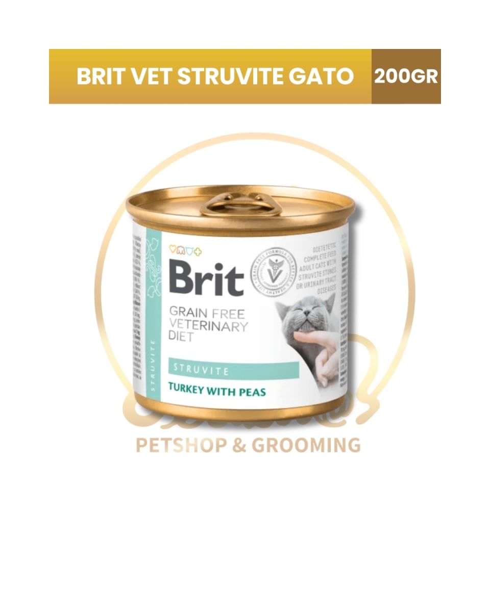 BRIT VET STRUVITE GATO Lata x 200GR1
