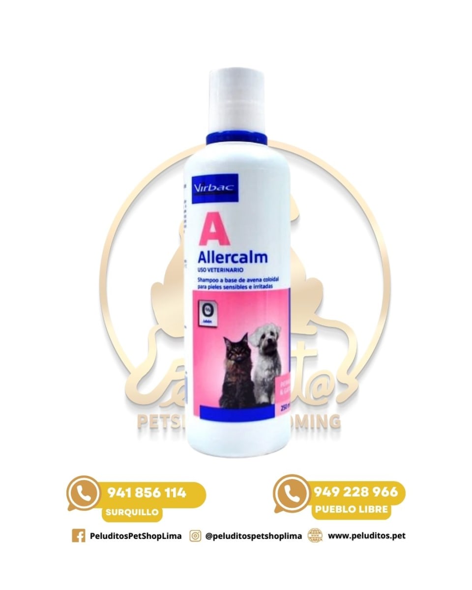 VIRBAC ALLERCALM – SHAMPOO PARA PIELES SENSIBLES 250ML2