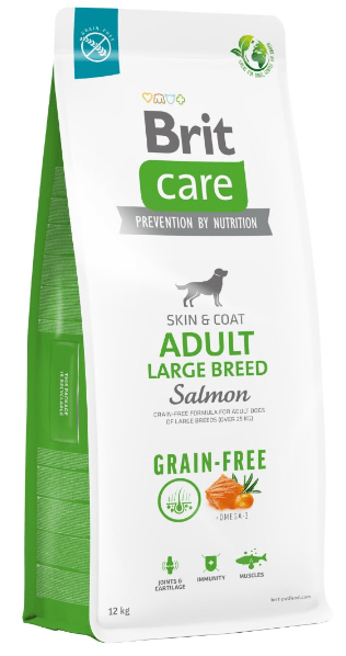 BRIT CARE GRAIN-FREE ADULT LARGE BREED SALMON & POTATO2
