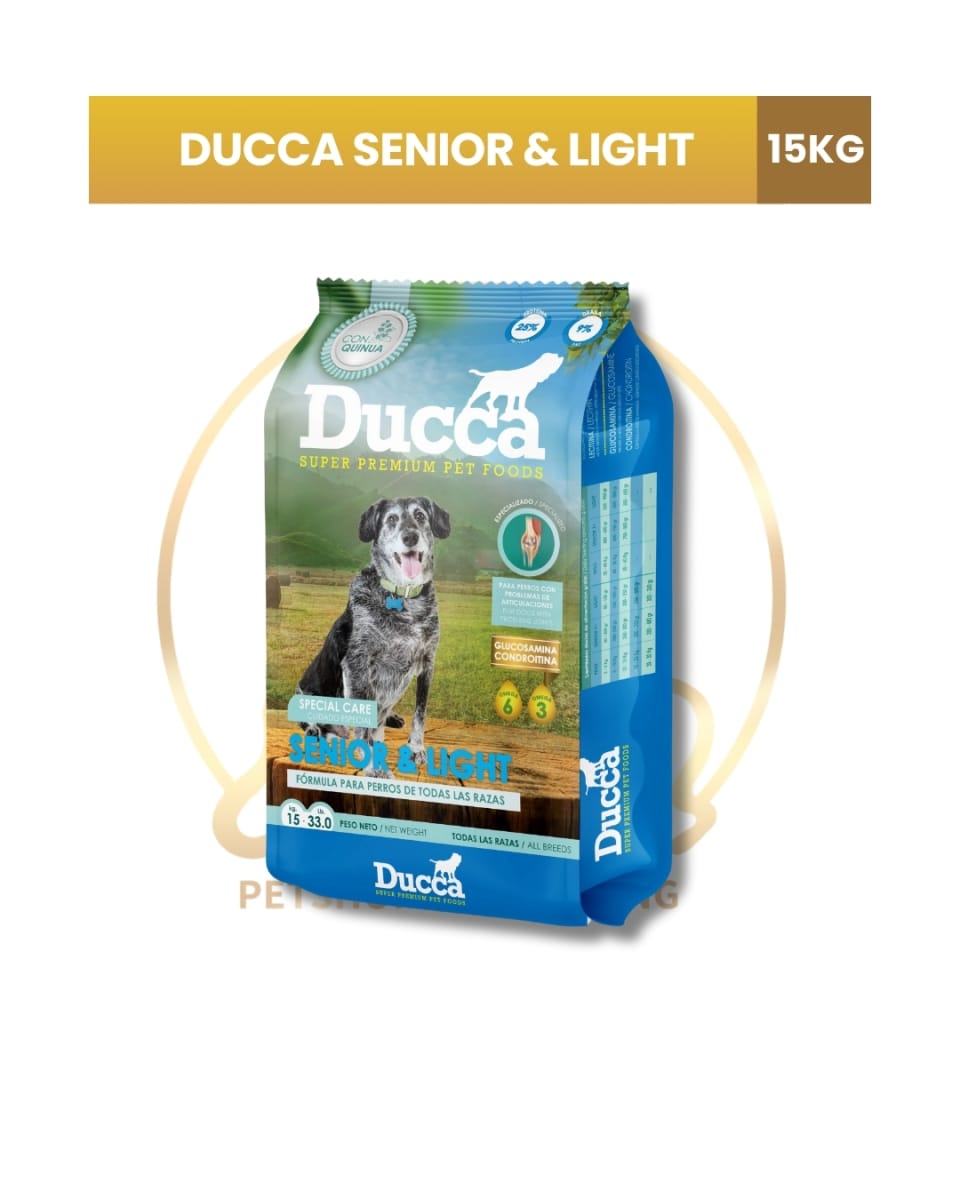 DUCCA SENIOR & LIGHT X15KG1